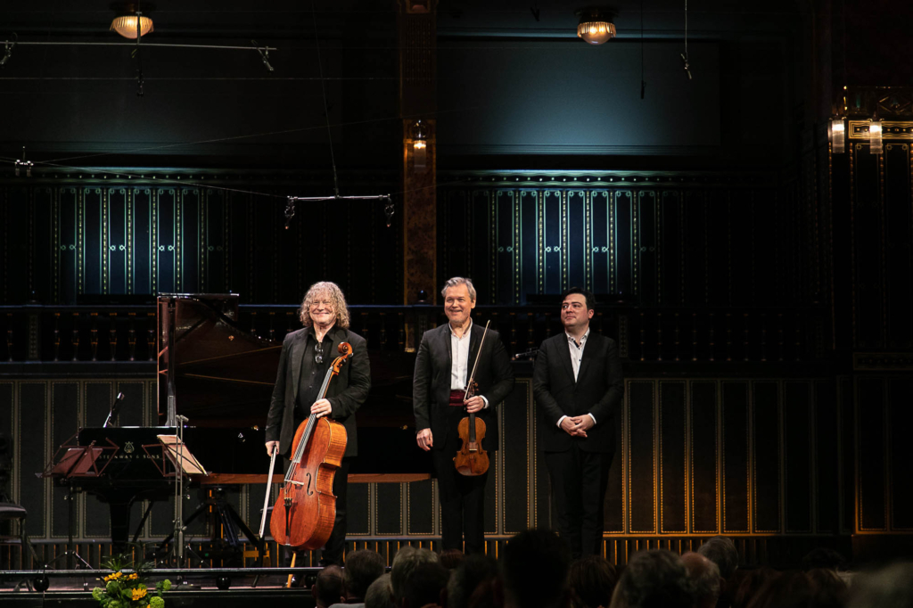Liszt Academy Budapest, with Vadim Repin and Alexander Kniazev